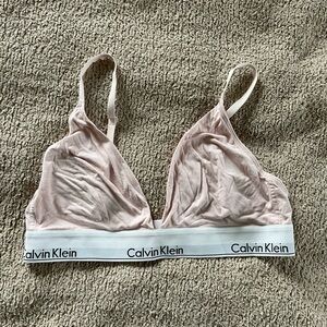 Calvin Klein Light Pink Bralette